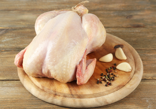 无内脏冷冻整鸡
