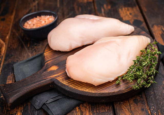 冷冻无骨去皮鸡半胸肉